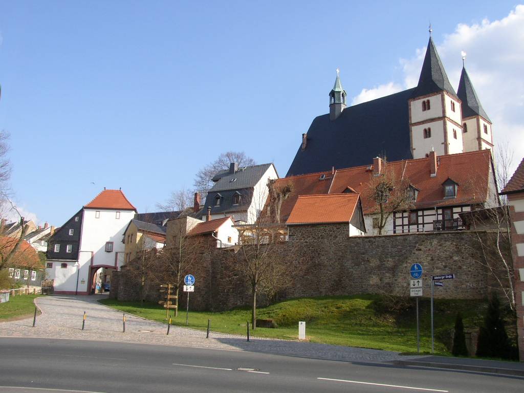 Blick auf die Stadt Jena